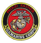 Proud Father US Marines patch
