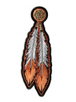 Native Indian feathers patch
