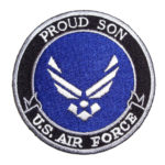 Proud son US Air Force patch
