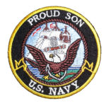 Proud son US Navy patch