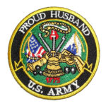 Proud Husband Army patch
