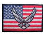patriotic air force patch