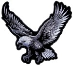 Flying bald eagle patch