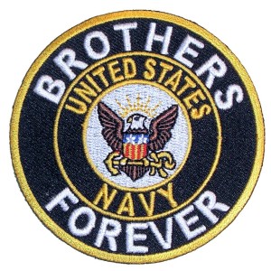 Brothers forever US Navy patch