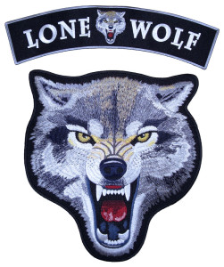 Lone wolf large 2 pc set patch