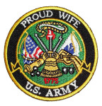 Proud Wife US Army patch