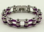 Woman's biker chain bracelet jewelry