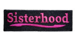 Pink Sisterhood lady patch