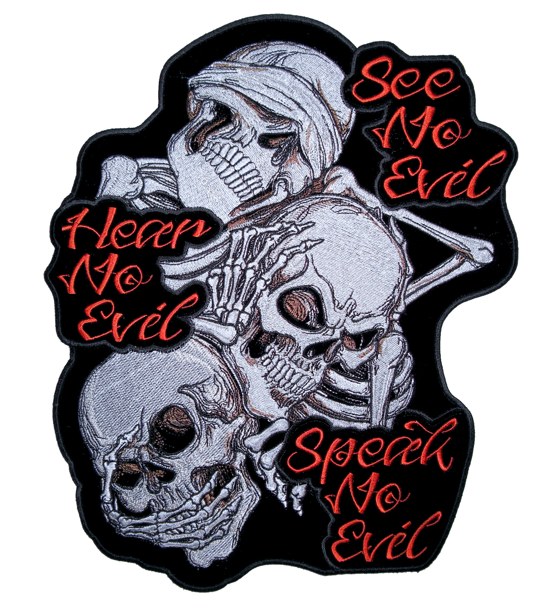 See No Evil Hear And Speak Skull Mummy.