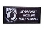 pow mia never forget those who never returned patch