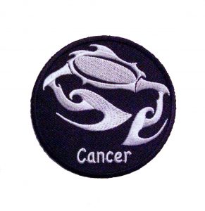 Cancer biker patch