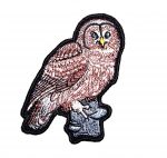 brown owl biker patch